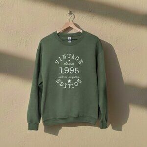 Custom Birth Year Sweatshirt: Personalized Birthday Gift